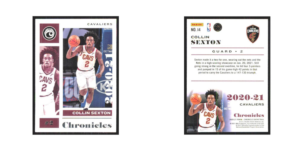 2020 Panini Chronicles Collin Sexton Cavaliers #14