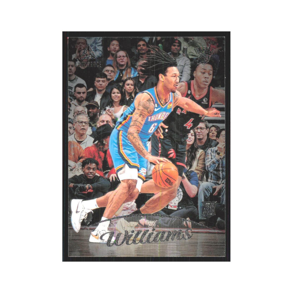 2022 Panini Chronicles Luminance Jaylin Williams RC Thunder #163