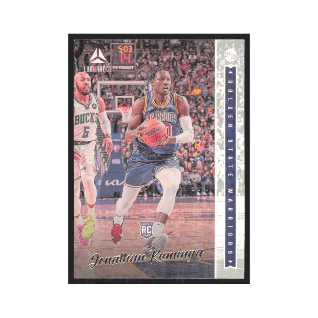 2021 Panini Chronicles Luminance Jonathan Kuminga RC Golden State Warriors #246
