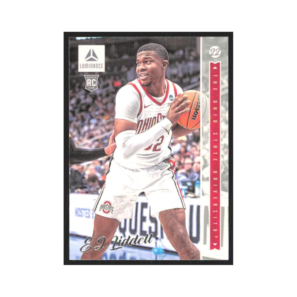 2022 Panini Chronicles Luminace Draft E.J. Liddell RC Ohio State Buckeyes #33