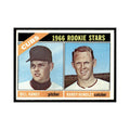 1966 Topps Baseball Card Bill Hands/Randy Hundley RC Cubs #392