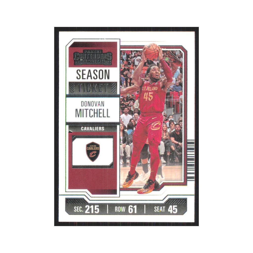 2023 Panini Contenders Donovan Mitchell Cavaliers #75