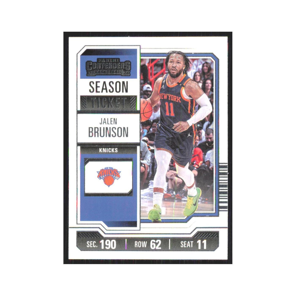 2023 Panini Contenders Jalen Brunson Knicks #59