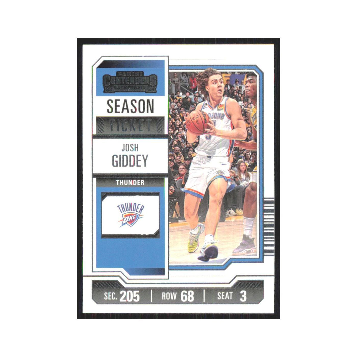 2023 Panini Contenders Josh Giddey Thunder #8