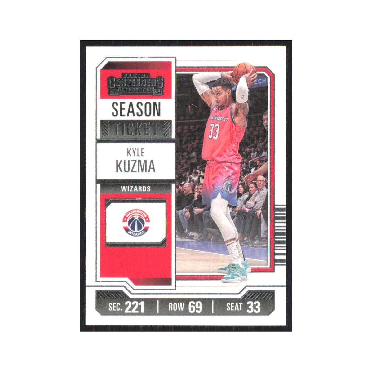 2023 Panini Contenders Kyle Kuzma Wizards #32