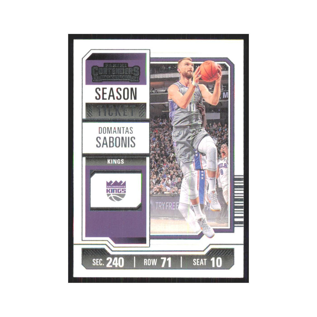 2023 Panini Contenders Domantas Sabonis Kings #91