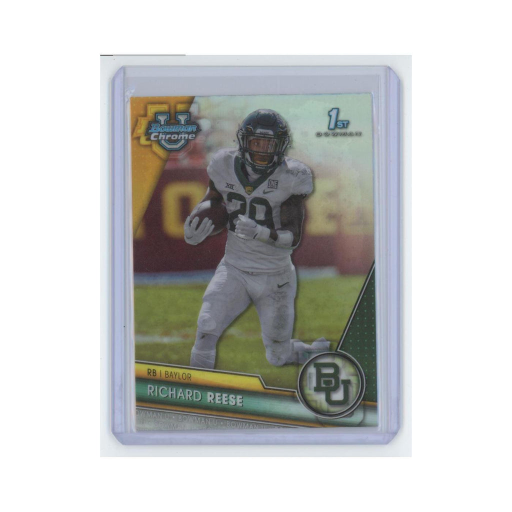 Richard Reese 2023 Bowman University Chrome #83 Baylor Bears Football Card NM