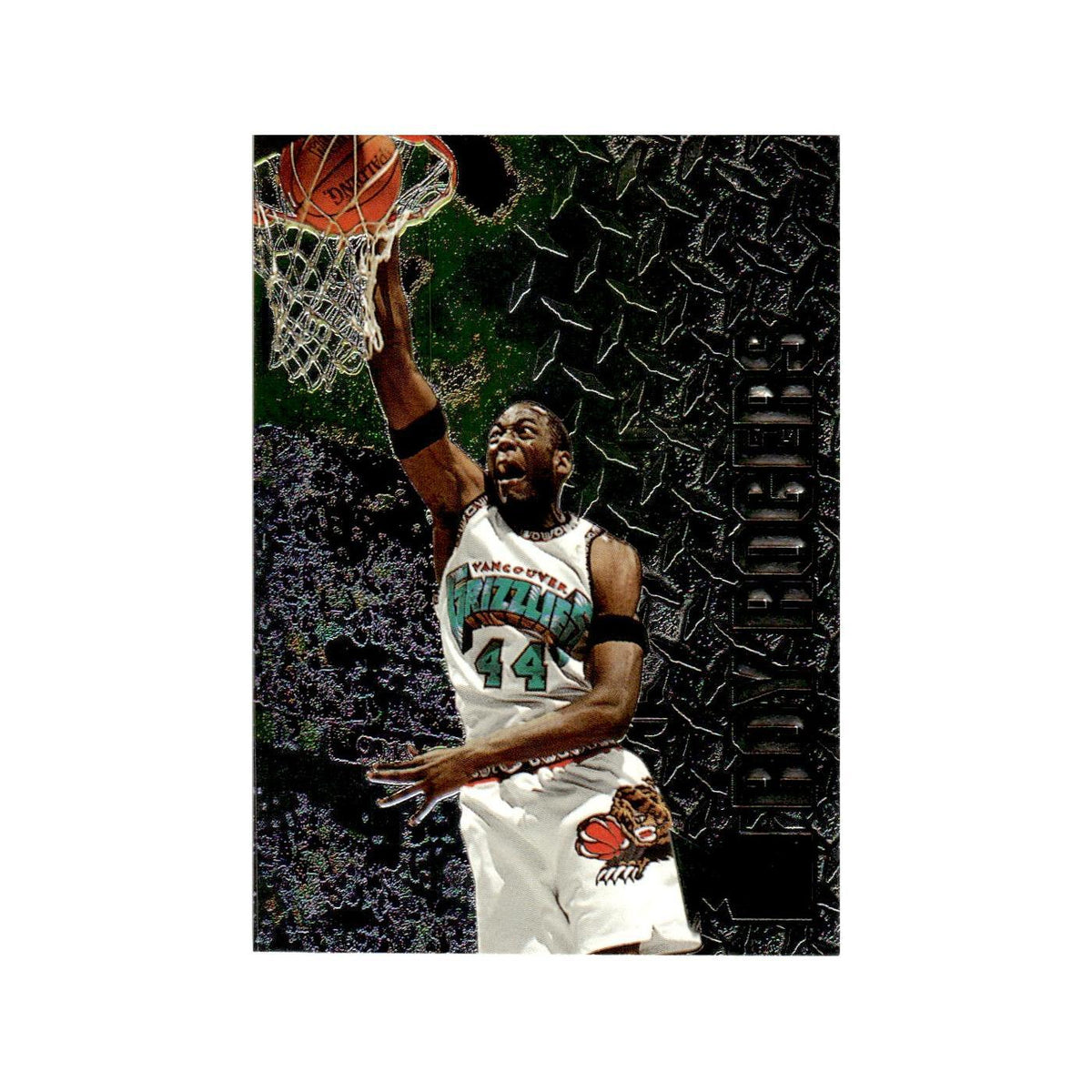 Roy Rogers 1996 Fleer Metal #221 Vancouver Grizzlies Basketball Card NM