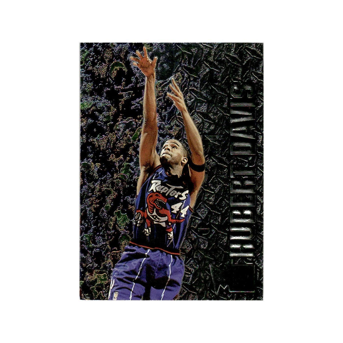 Hubert Davis 1996 Fleer Metal #216 Toronto Raptors Basketball Card NM