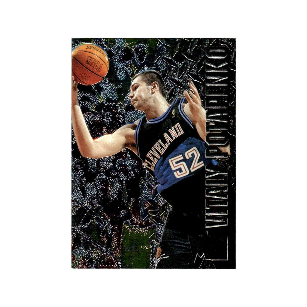 Vitaly Potapenko 1996 Fleer Metal #161 Cleveland Cavaliers Basketball Card NM