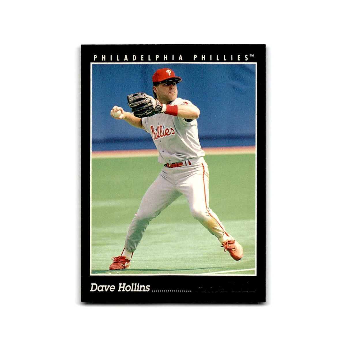 Dave Hollins 1993 Pinnacle #127 Philadelphia Phillies Baseball Card NM