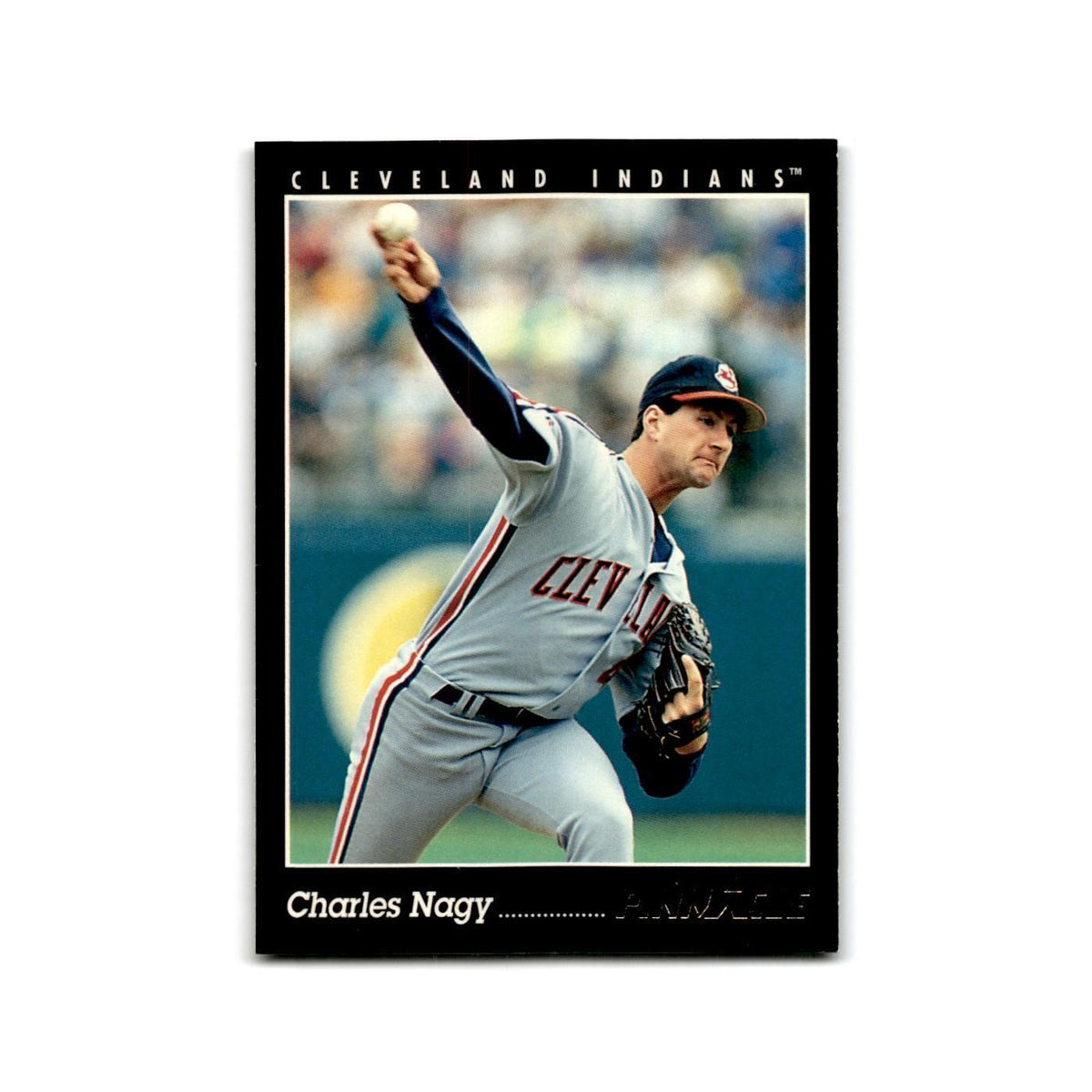 Charles Nagy 1993 Pinnacle #65 Cleveland Indians Baseball Card NM