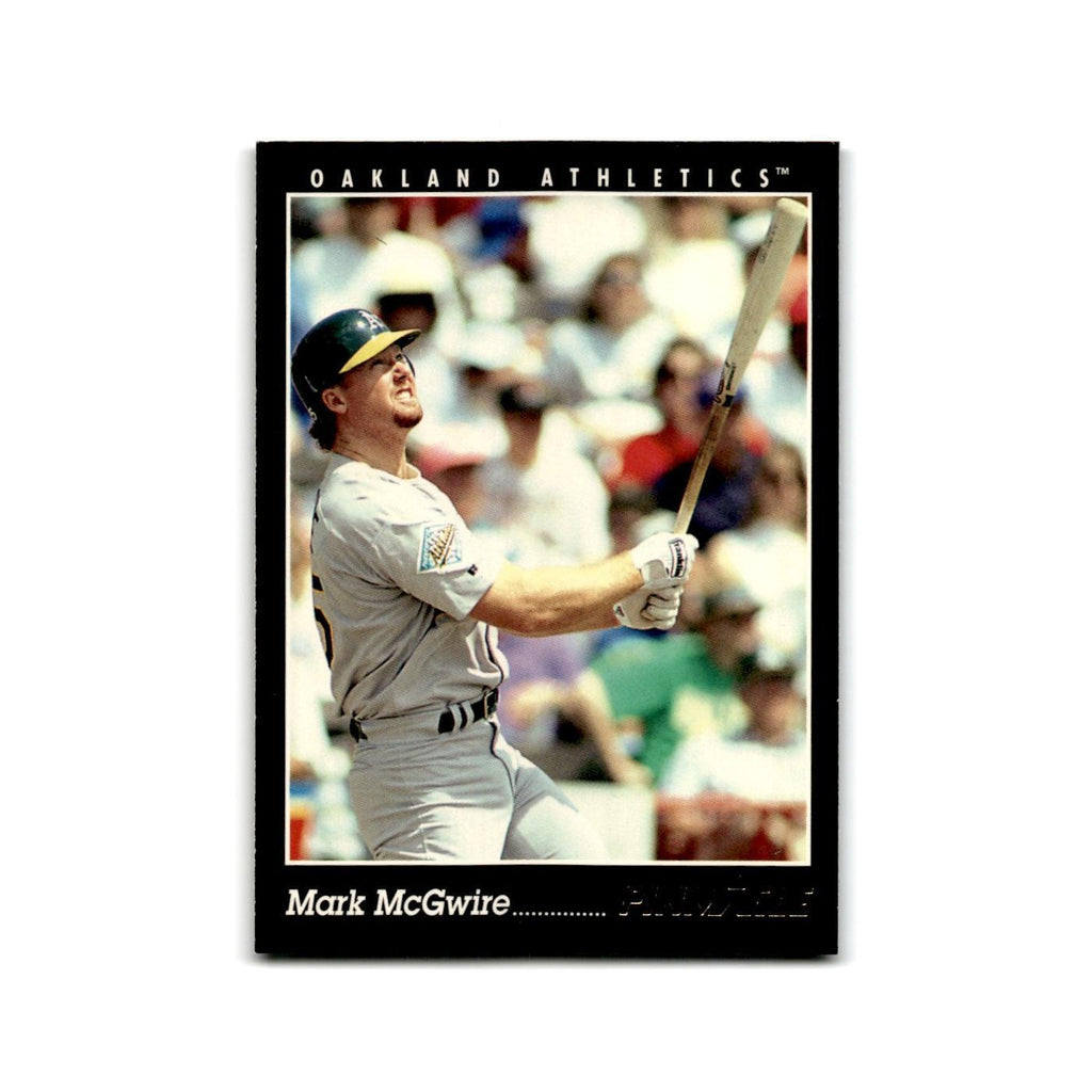 Mark McGwire 1993 Pinnacle #58 Oakland Athletics Baseball Card NM