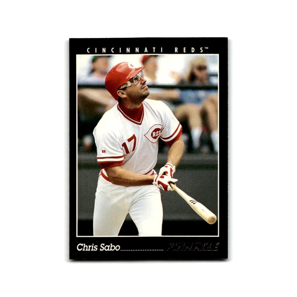 Chris Sabo 1993 Pinnacle #47 Cincinnati Reds Baseball Card NM