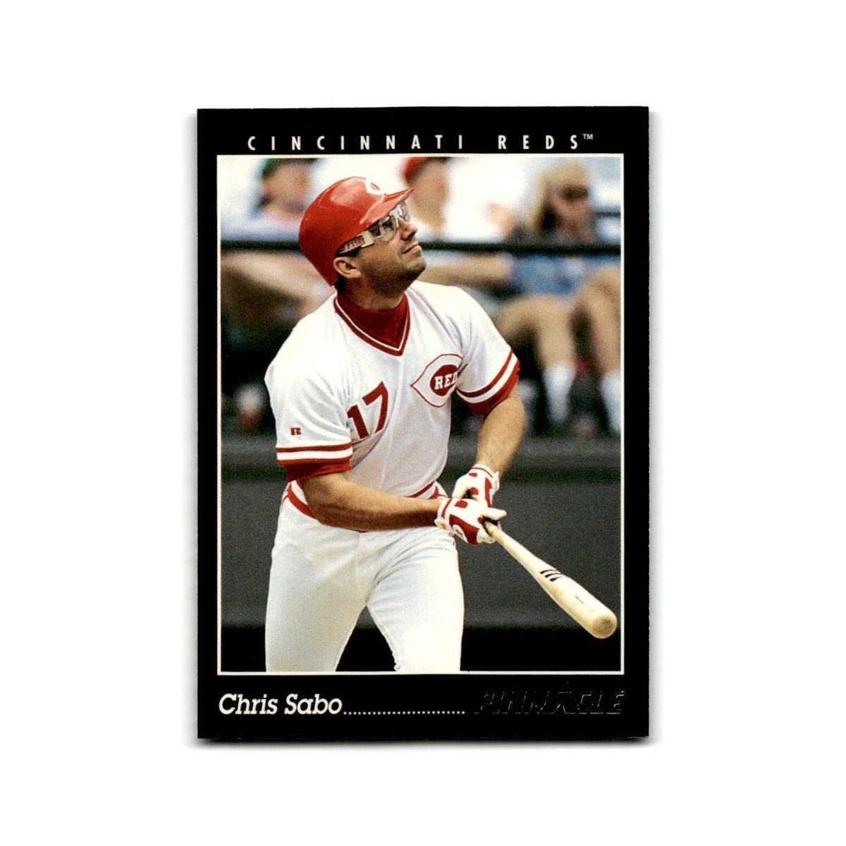 Chris Sabo 1993 Pinnacle #47 Cincinnati Reds Baseball Card NM