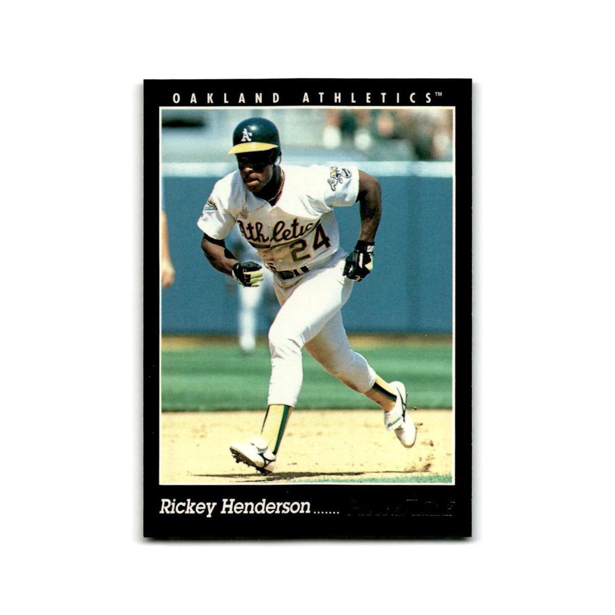 Rickey Henderson 1993 Pinnacle #29 Oakland Athletics Baseball Card NM