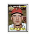 1967 Topps Baseball Card Clay Dalrymple Phillies #53