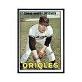 1967 Topps Baseball Card Eddie Watt Orioles #271