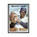 1967 Topps Baseball Card John Wyatt Red Sox #261