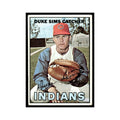 1967 Topps Baseball Card Duke Sims Indians #3
