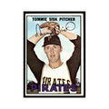 1967 Topps Baseball Card Tommie Sisk Pirates #84