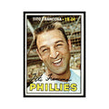 1967 Topps Baseball Card Tito Francona Phillies #443