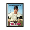1967 Topps Baseball Card Dick McAuliffe Tigers #170