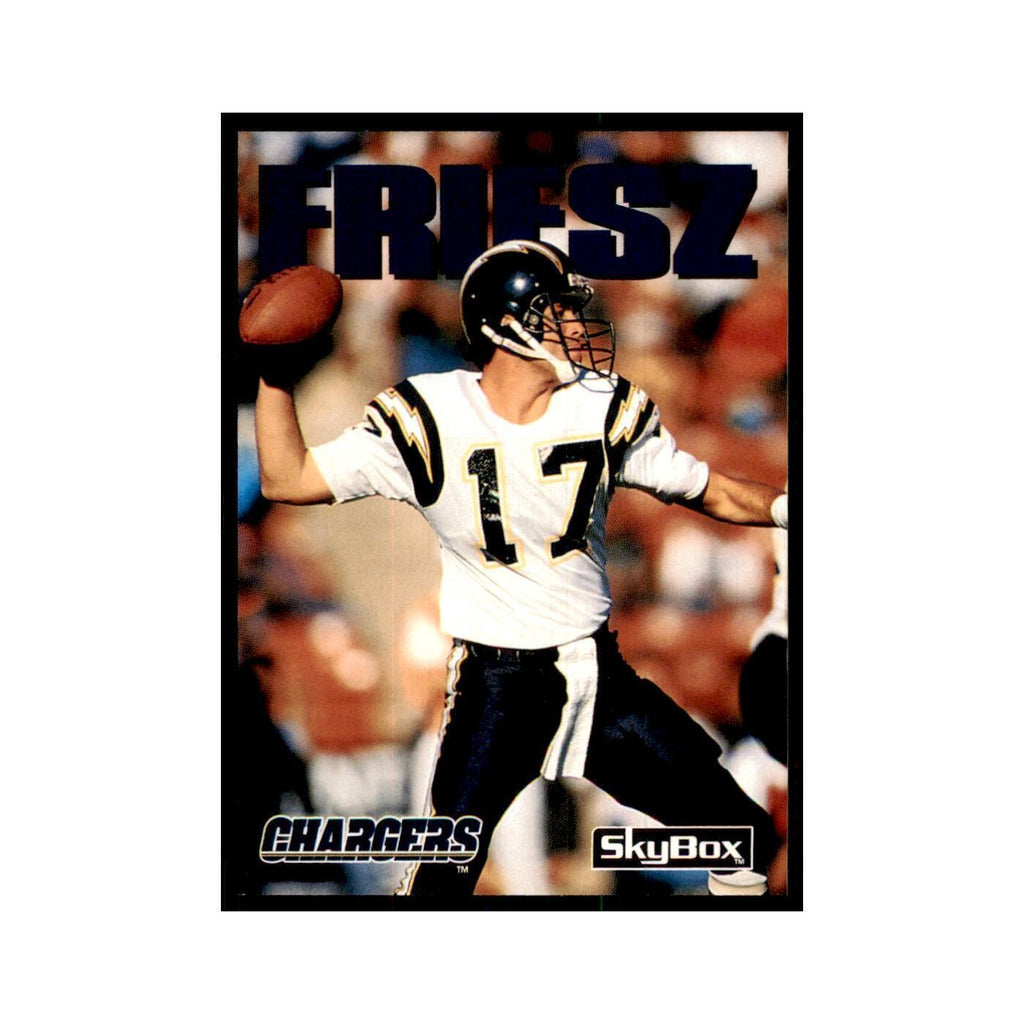 1992 SkyBox John Friesz Football Cards #160