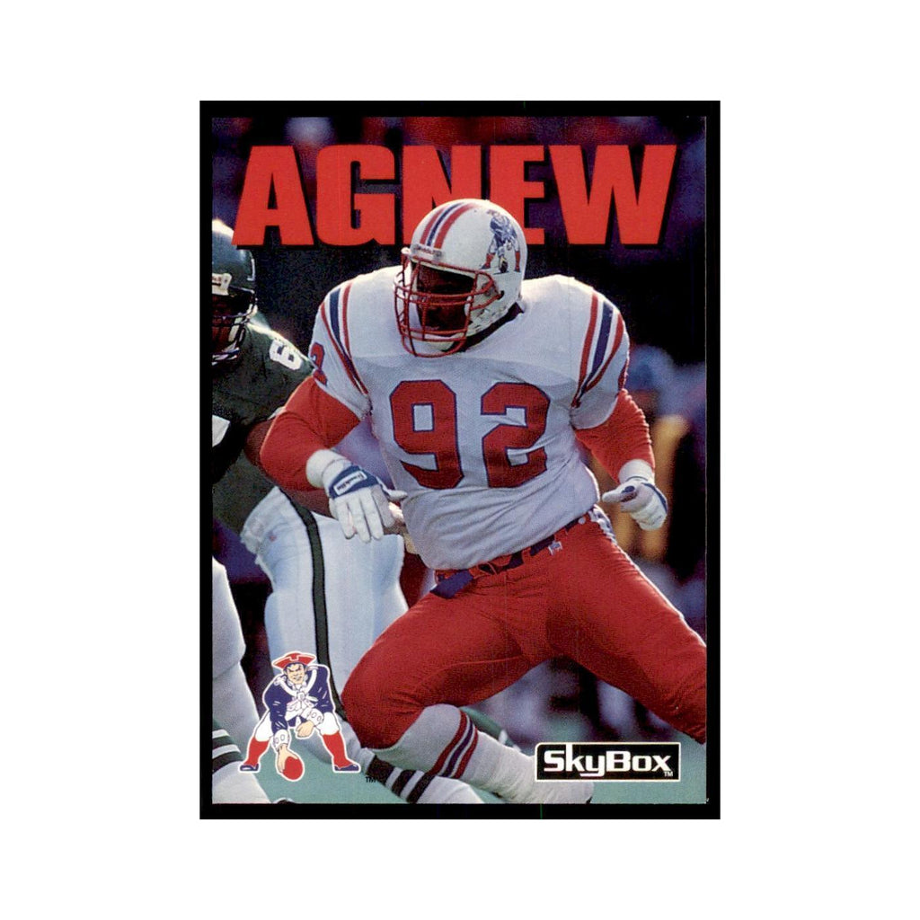 1992 SkyBox Ray Agnew Football Cards #107