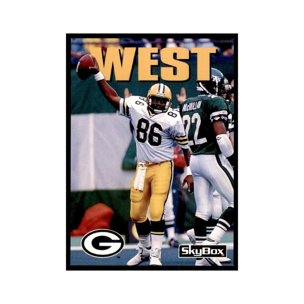1992 SkyBox Ed West Football Cards #51