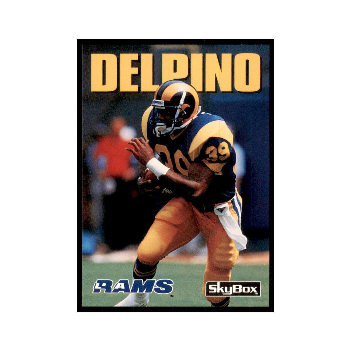 1992 SkyBox Robert Delpino Football Cards #144