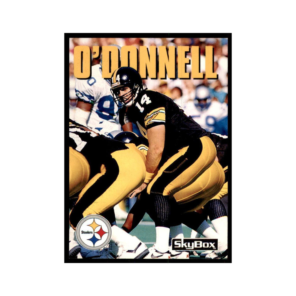1992 SkyBox Neil O'Donnell Football Cards #222
