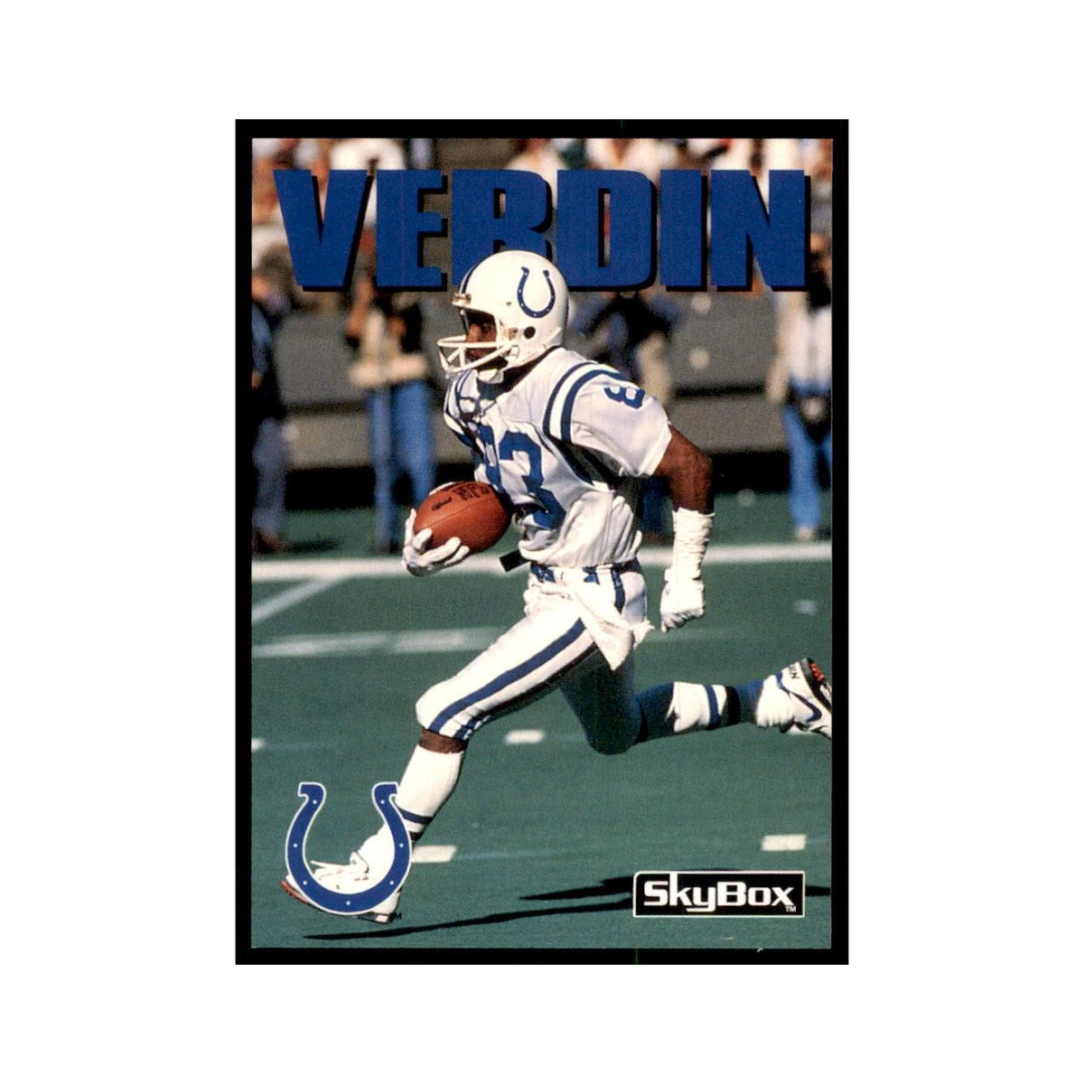 1992 SkyBox Clarence Verdin Football Cards #52