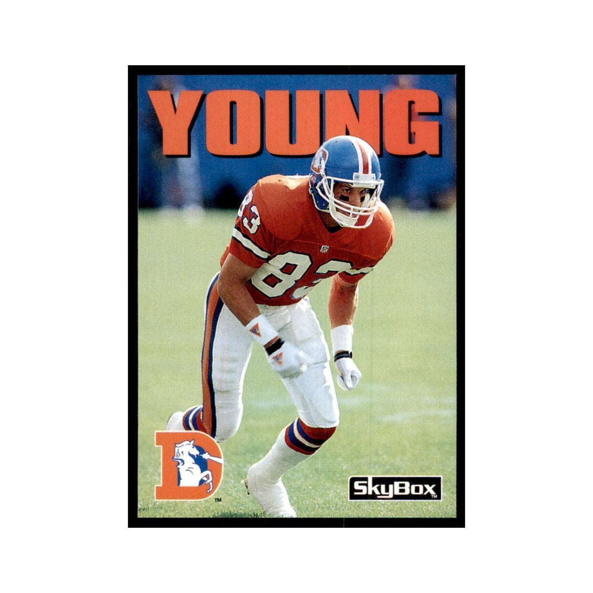 1992 SkyBox Michael Young Football Cards #132