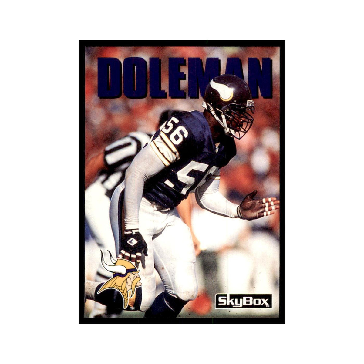 1992 SkyBox Chris Doleman Football Cards #231