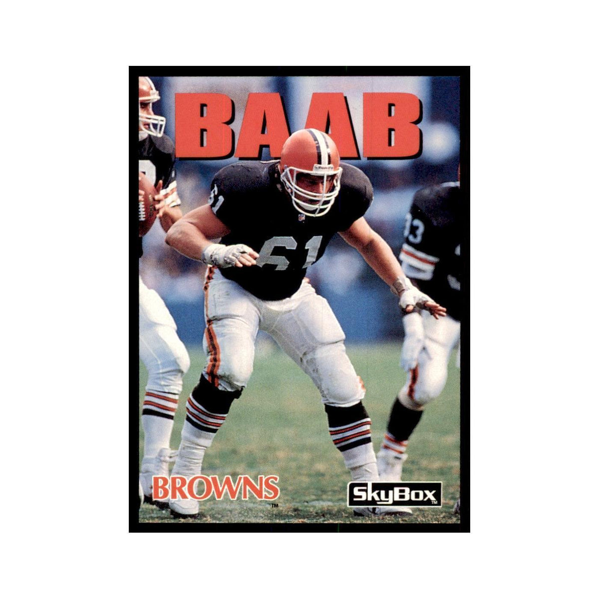 1992 SkyBox Mike Baab Football Cards #39