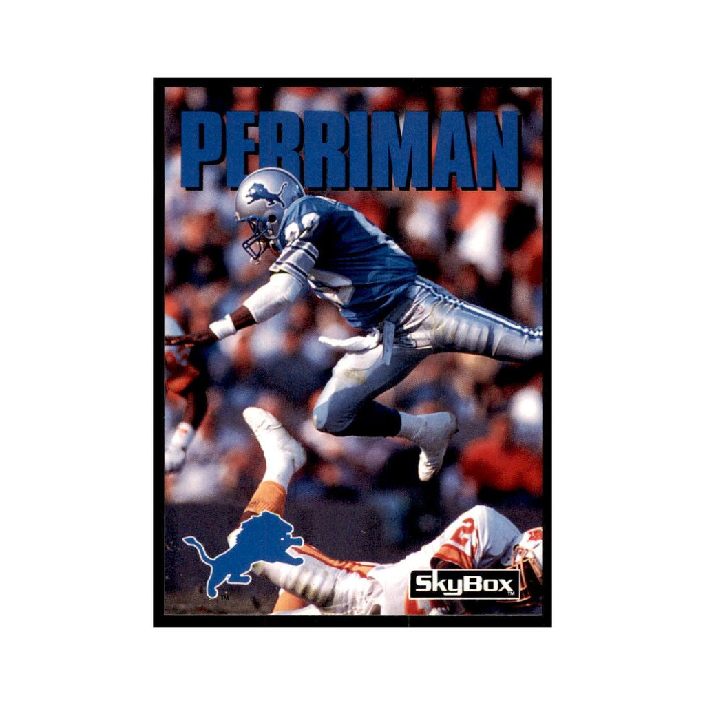 1992 SkyBox Brett Perriman Football Cards #140