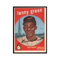 1959 Topps Lenny Green Baseball Cards #209