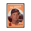 1959 Topps Ike Delock Baseball Cards #437