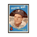 1959 Topps Murray Wall Baseball Cards #42