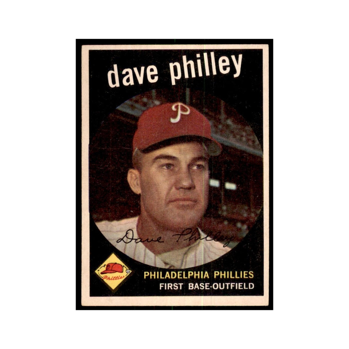 1959 Topps Dave Philley Baseball Cards #92