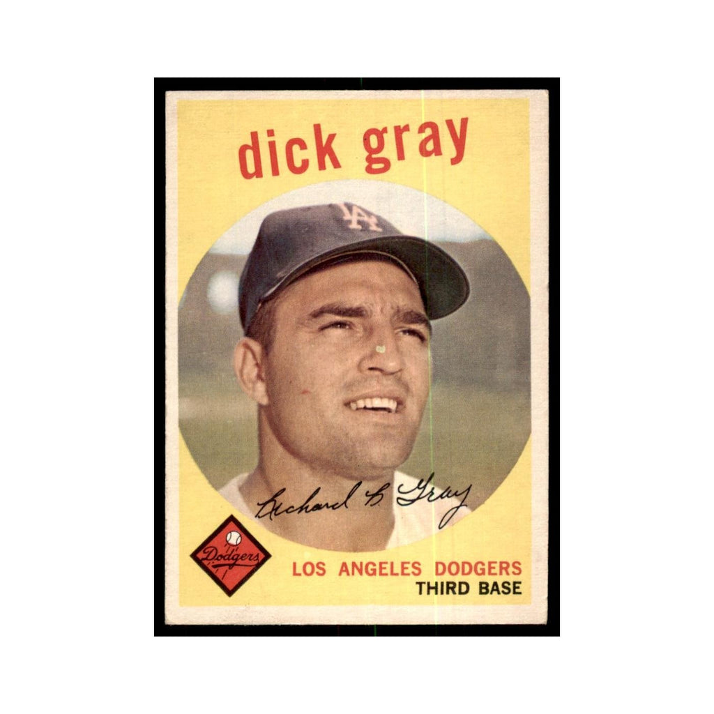 1959 Topps Dick Gray Baseball Cards #244