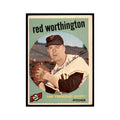 1959 Topps Red Worthington Baseball Cards #28