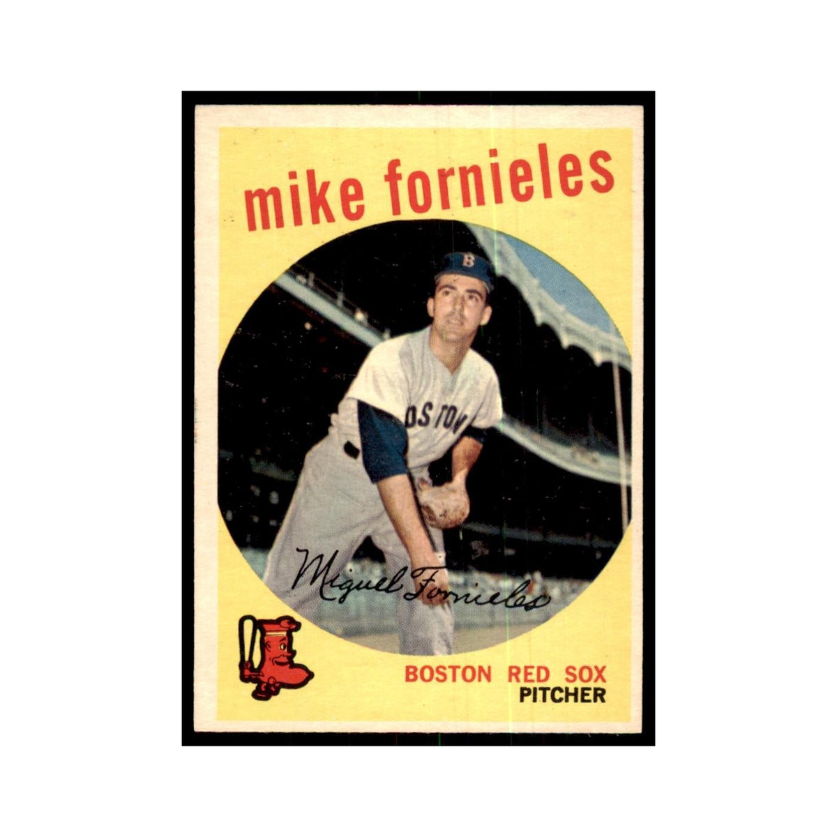 1959 Topps Mike Fornieles Baseball Cards #473