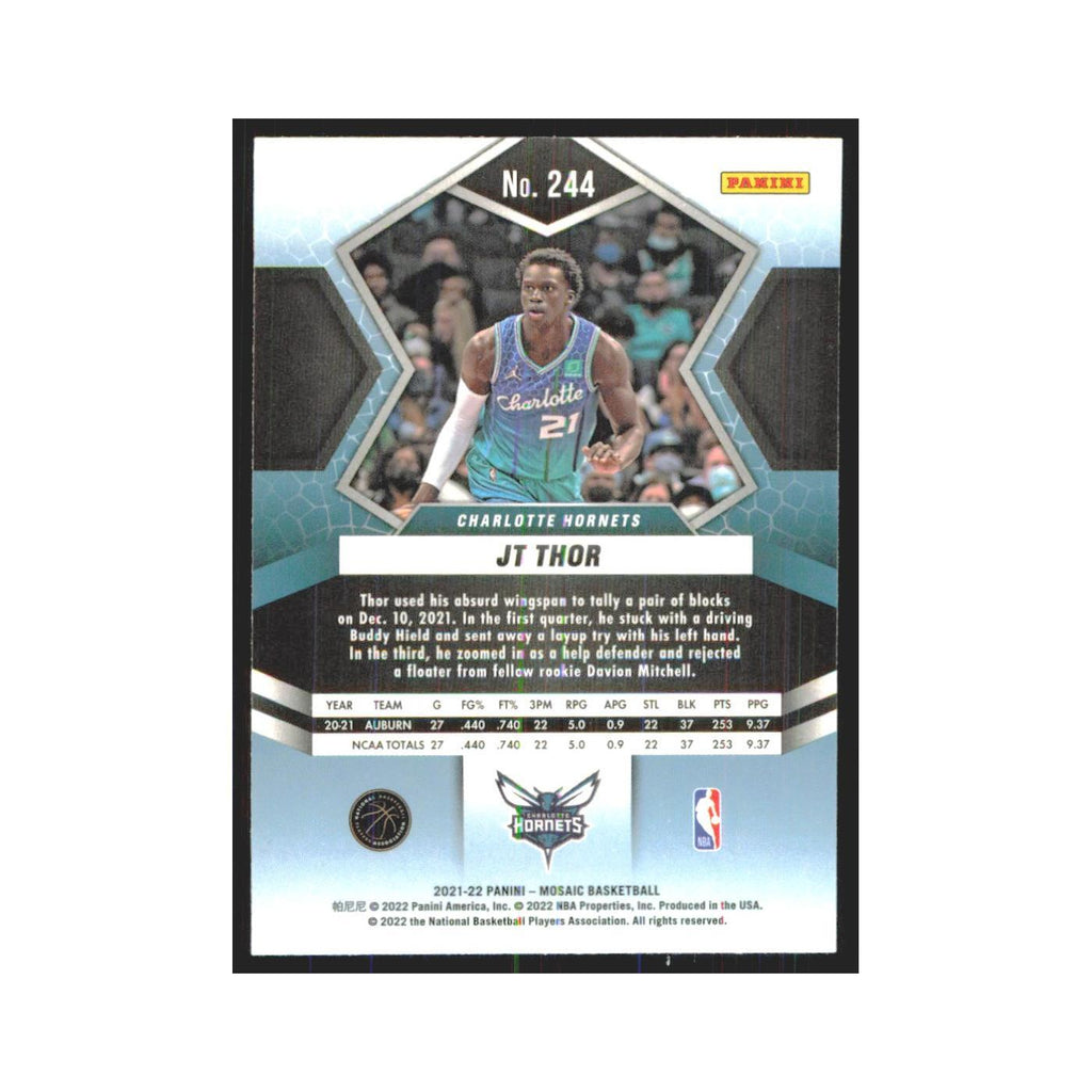 2021 Panini Mosaic JT Thor RC Hornets #244