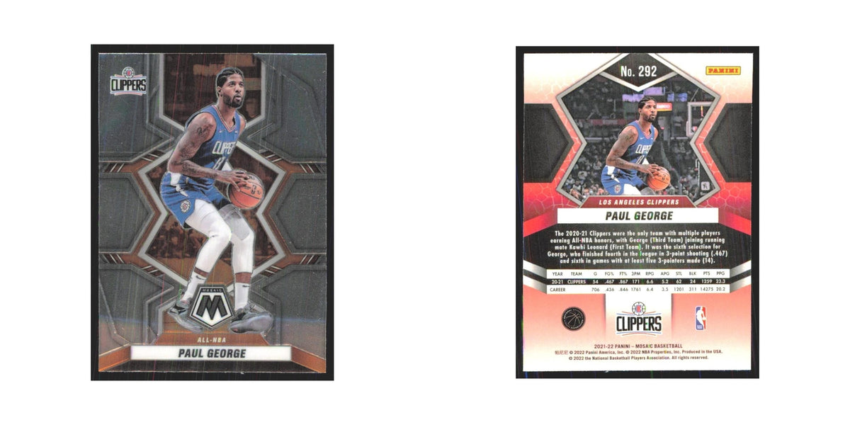 2021 Panini Mosaic Paul George Clippers #292