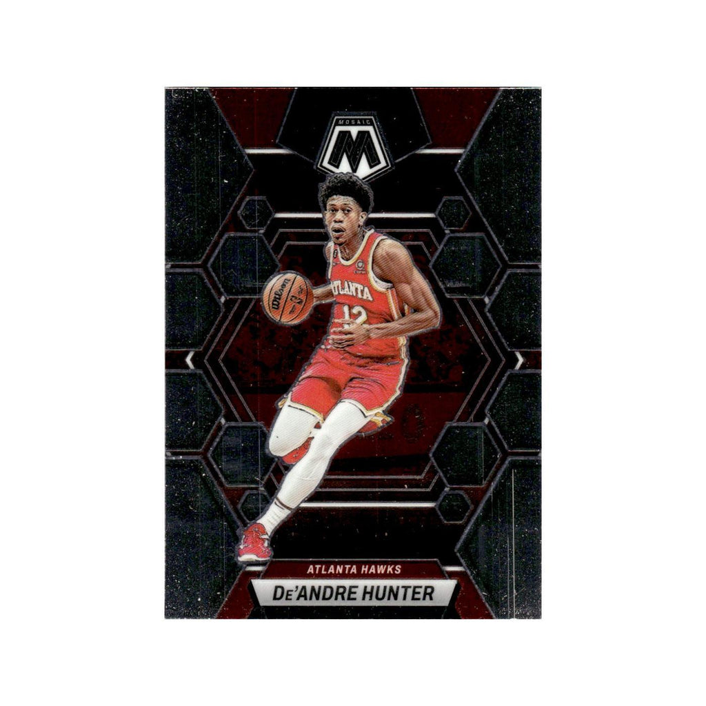 De'Andre Hunter 2022 Panini Mosaic #192 Atlanta Hawks Basketball Card NM