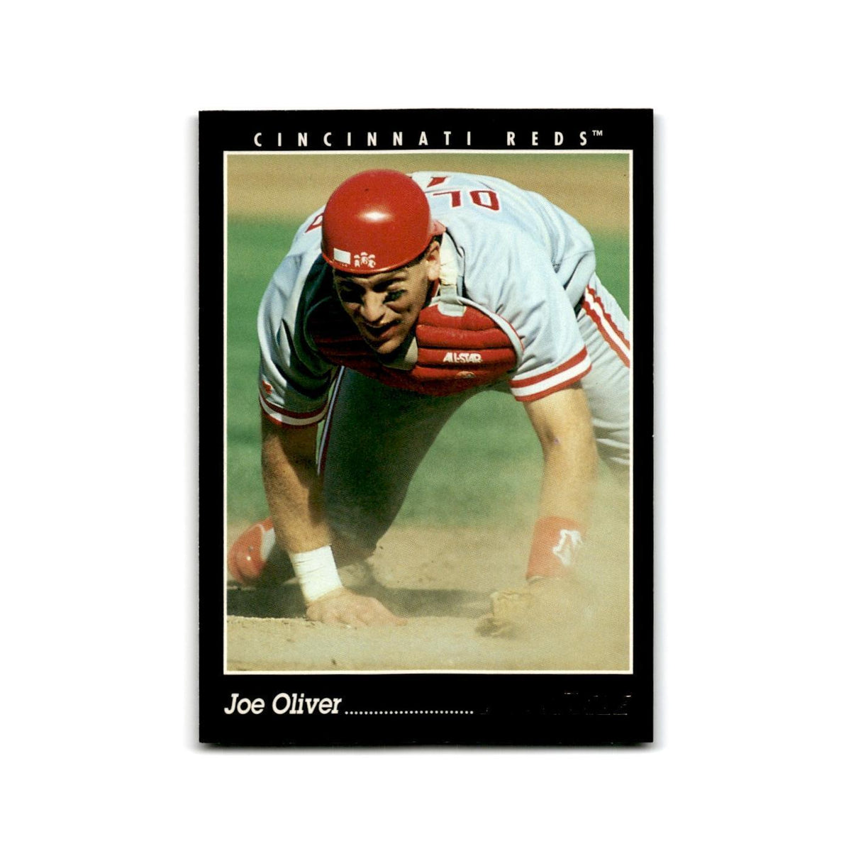 Joe Oliver 1993 Pinnacle #190 Cincinnati Reds Baseball Card NM