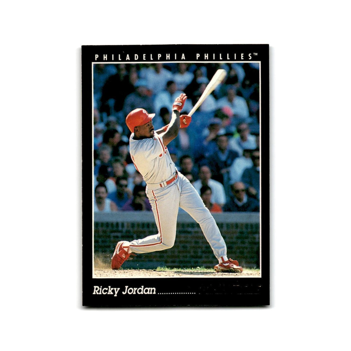 Ricky Jordan 1993 Pinnacle #187 Philadelphia Phillies Baseball Card NM