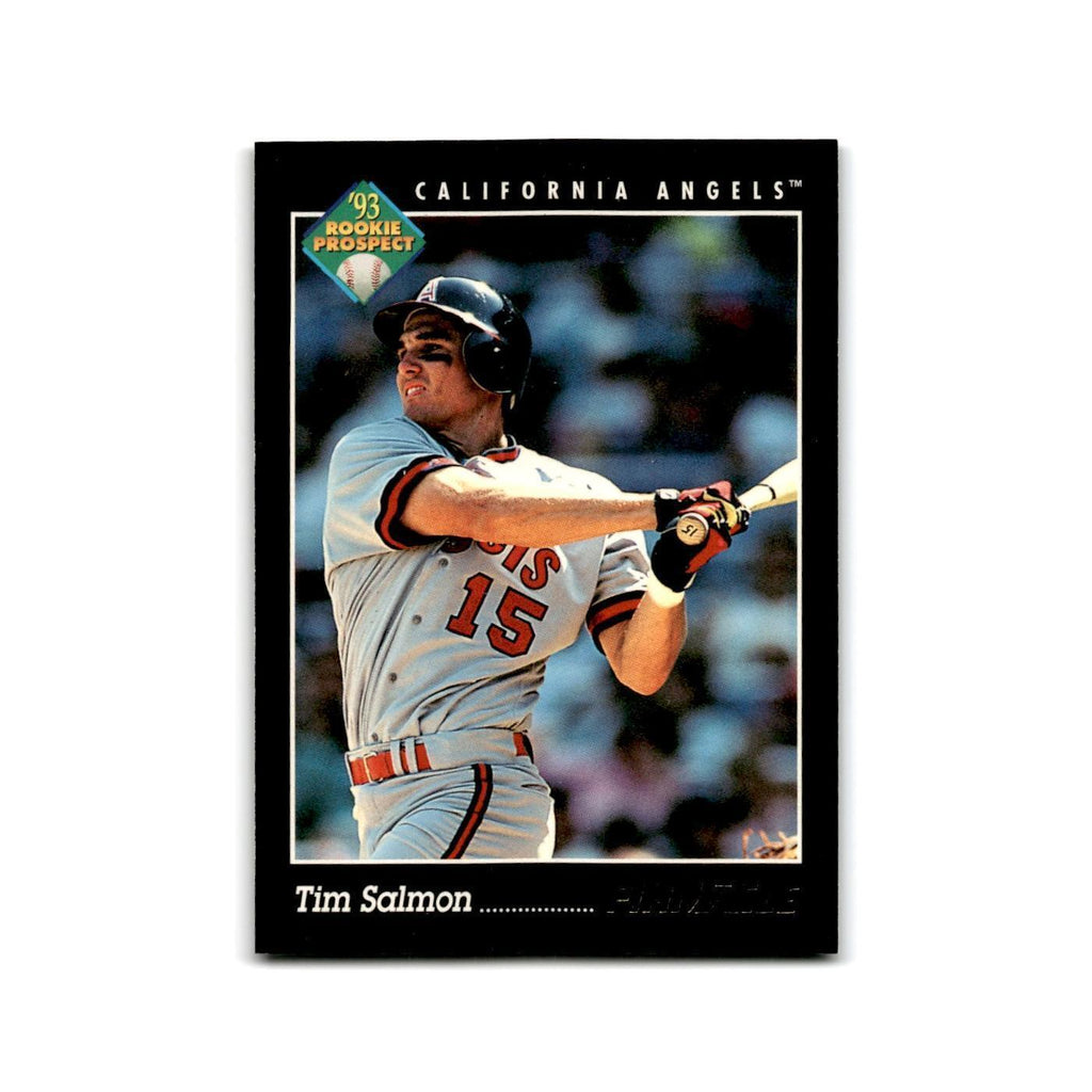 Tim Salmon Rookie 1993 Pinnacle #276 California Angels Baseball Card NM